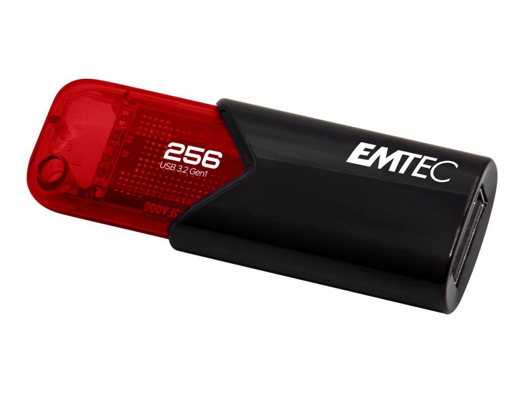 Emtec USB3.2 Click Easy B110 256GB Red - api GmbH - Onlineshop