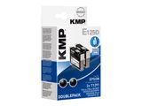 KMP Patrone Epson T1291 black Doppelp. 385 S. E125D remanufactured