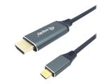 Equip Adapter USB-C -> HDMI 4K60Hz 1.00m sw