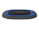 RealPower Ladegerät FreeCharge-10 + Adapter schwarz/blau