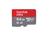 SD MicroSD Card 64GB SanDisk Ultra A1 Class 10 inkl. Adap