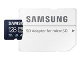 SD MicroSD Card 128GB Samsung SDXC PRO Ulti.(Class10) Adap retail