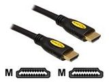 DELOCK HDMI Kabel Ethernet A -> A St/St 2.00m 4K Gold