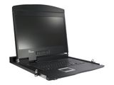 Inter-Tech IPC 19" LCD KVM AS-9104 ULS, VGA 4 Port