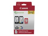 Patrone Canon PG-545/CL-546 + Fotopapier