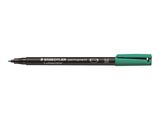 STAEDTLER Folienstift Lumocolor perm M grün