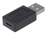 MANHATTAN USB 2.0 Typ C Adapter Typ C-Buchse auf A-Stecker