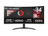 LG 34" 34WR50QK-B Curved UltraWide QHD DP HDMI 21:9 schwar