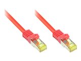 Good Connections Patchkabel m. Cat.7 Rohkabel rot 15m