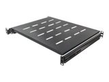 INTELLINET Fachboden 1HE 483x800mm bis 35kg ausziehb. sw
