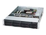 Supermicro 2U 8x3.5" hot-swap SAS/SATA 2x800W Titanium level