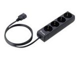 Equip Steckdosenleiste 3-fach Schuko 1,1m Kabel