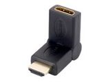 Equip HDMI Adapter A-D St/Bu 180 Grad knickbar sw Polybeutel