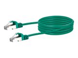 Schwaiger CAT6 Netzwerkkabel , S/FTP, 2,5m, grün