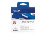 Endlosetiketten Brother QL550/500 30,48m*29mm DK-22210
