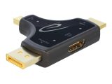 DELOCK 3 in 1 Monitoradapter HDMI/DisplayPort/mini DisplayP.
