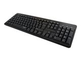 Schwaiger Tastatur kabellos USB 2.0A schwarz