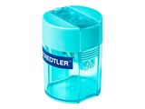 STAEDTLER Doppelspitzdose rund, cyan