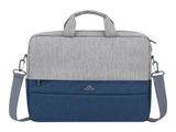 Riva NB Tasche Prater 15,6" grau/blau 7532