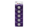 AgfaPhoto Batterie Knopfzelle CR2025 3V Extreme Lithium 5St.