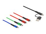 DELOCK USB Ladekabel 4 in 1 USB TypA + USB-CÖ