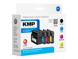 KMP Patrone HP NR.932/933XL Multip. 1000-1200 S. H174V refilled