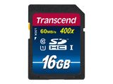 SD Card 16GB Transcend SDHC UHS-I 400x