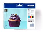 Patrone Brother LC-123VALBP Multipack mit Security-Tag