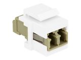 DELOCK Keystone LC Duplex Buchse