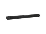 Equip 19" Kabeldurchführung 1HE Panel mit Bürsteneinsatz sw