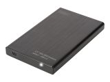 DIGITUS Externes Gehäuse 2,5" SATA I-II SSD/HDD Alu schwarz