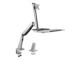 Logilink Sitz-Steh Workstation 13"-32" 8 kg Tragkraft