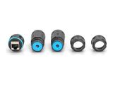 DIGITUS Außenanschluss Patchkabel CAT6A Verbinder RJ45->RJ45
