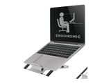 Neomounts Deskstand Laptop/IPAD-Ständer silber