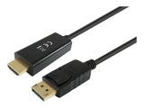 Equip DisplayPort->HDMI 4K/ 30Hz St/St 2.00m sw Polybeutel