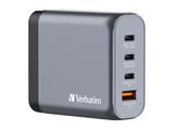 Verbatim GNC-140 GaN Charger 4 Port 140W USB A/C (EU/UK/US)