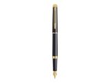 WATERMAN Fllfederhalter Hemisphere Lack Schwarz M Blau