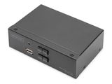DIGITUS KVM Switch, 4K60HZ, 2x1 DP in, 1x DP USB out