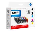 KMP Patrone Canon PGI-570 Multip. 500-5565S. C107BKXV kompatibel