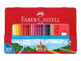 FABER-CASTELL Buntstift hexagonal 48er-Metalletui