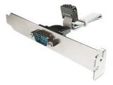 DIGITUS Slotblech D-Sub9 -> IDC 2x5Pin St/Bu 0.25m Polybeutel
