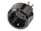 Brennenstuhl Adapter Travel Stecksystem CH/AufsatzDE Sicher