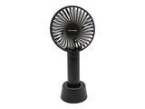 RealPower Ventilator Mobile Fan schwarz