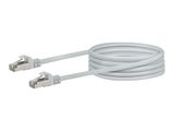 Schwaiger CAT6 Netzwerkkabel , S/FTP, 1,0m, weiß