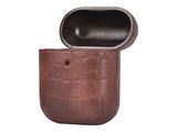 TERRATEC AirPods Case AirBox Stone Pattern Dark Brown