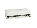 Equip Patchpanel 8x RJ45 Cat6 FTP Desktop ISO/IEC hellgrau