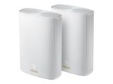 ASUS WL-Router ZenWiFi AX Hybrid (XP4) AX1800+PWL 2er weiß