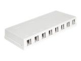 DELOCK Keystone Leergehäuse 8-Port