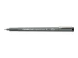 STAEDTLER pigment liner 0,1mm schwarz 10 Stck