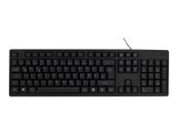 Inter-Tech Tas K-118 Tastatur QWERTZ, schwarz